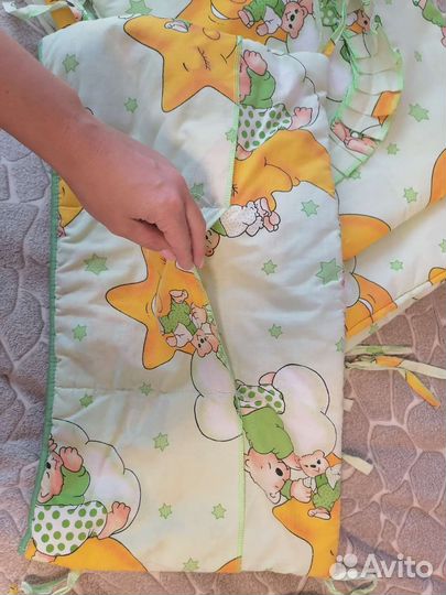 Бортики в детскую кроватку