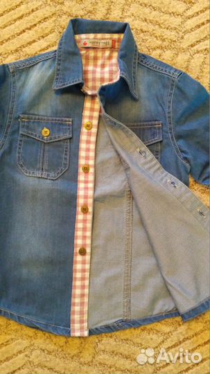 Джинсовая рубашка