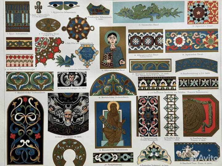 Гравюра Эмаль