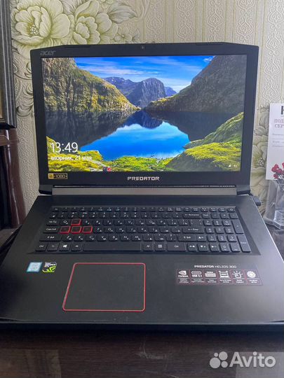 Игровой ноутбук predator