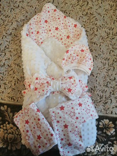 Комплект(конверт) на выписку лето