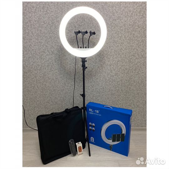 Новая Кольцевая лампа на штативе #Свет для съемки