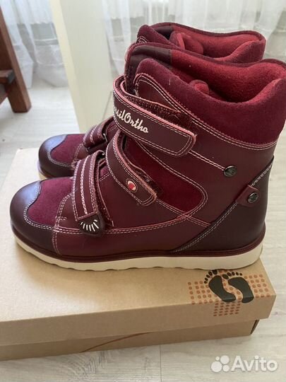 Ортопедические ботинки осень