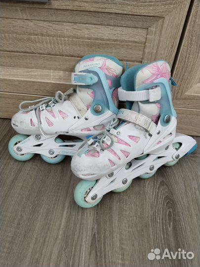 Роликовые коньки детские раздвижные