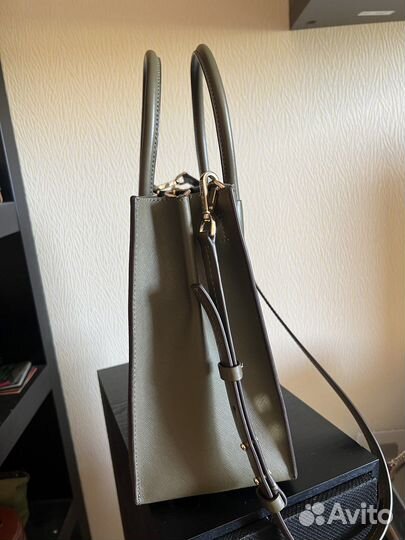 Оливковая оригинальная сумка Michael Kors