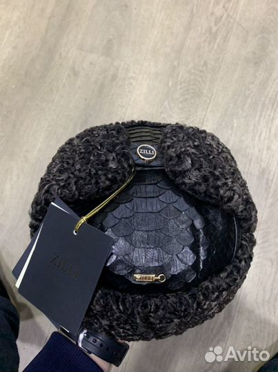 Ушанки Zilli Питоновые Норка Каракуль