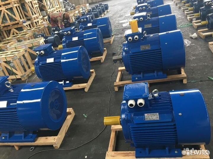 Электродвигатель аир 280М6 90кВт 1000об новый