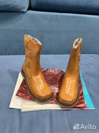 Полусапоги женские утепленные