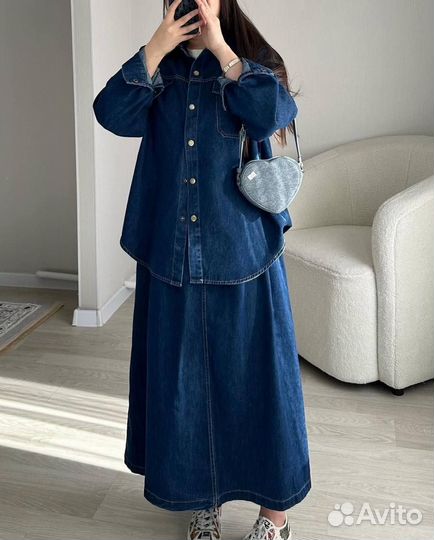 Костюм двойка женский с юбкой