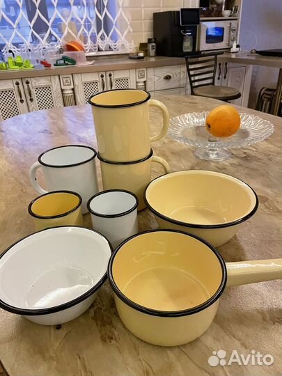 Эмалированная посуда новая
