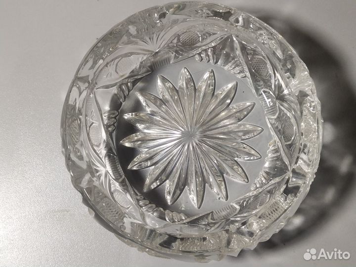 Хрустальная пепельница