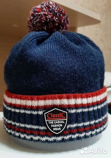 Шапка для мальчика 54-56
