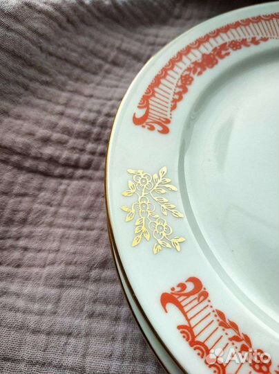 Тарелки десертные Богемия Чехословакия