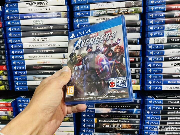 Lego avengers ps 4 диск новый
