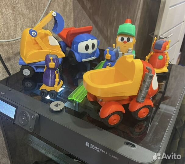 Игрушка Погрузчик Грузик (Лёва)