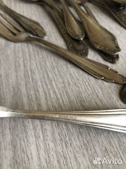 Вилки посеребренные Германия