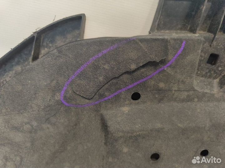 Пыльник переднего бампера Lexus RX 4 2016