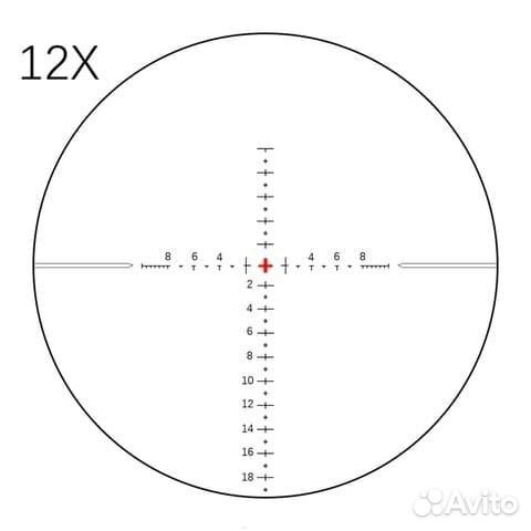 Оптический прицел Veber Black Russian 3-12x42 SF F