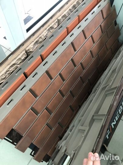 Фасадная панель под кирпич