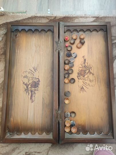 Нарды ручной работы