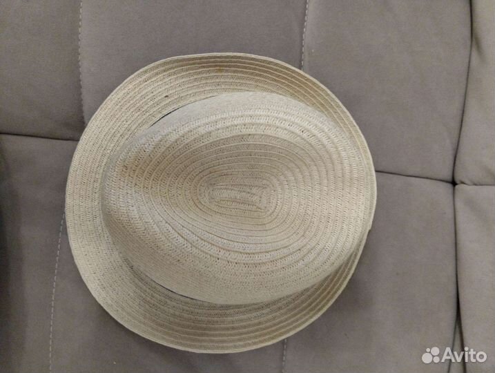 Соломенная шляпа детская