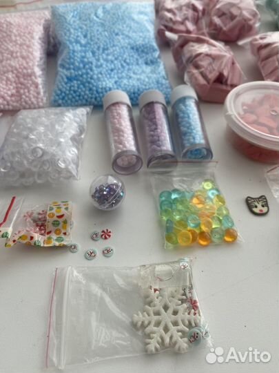 Добавки для слаймов. Слайм. Набор для слаймов