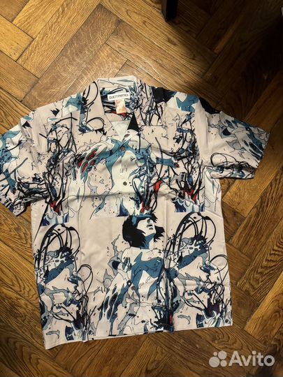 Гавайская рубашка ghost in the shell wacko maria
