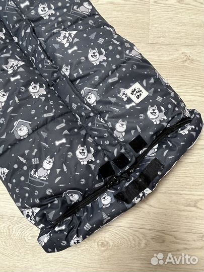 Зимний конверт в санки