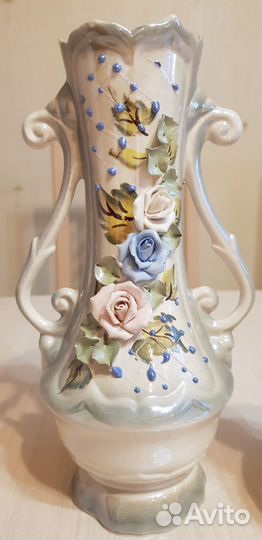 Вазы с лепниной Кисловодск СССР 2 шт