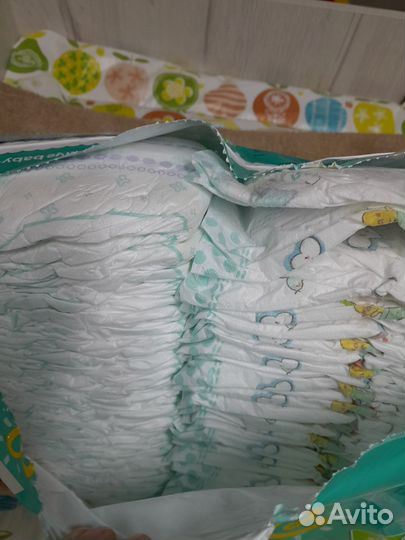 Подгузники памперсы 5 на липучках