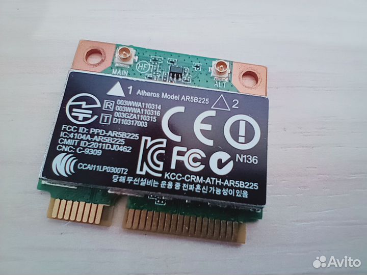 HP Pavilion DV6-3000 wi-fi модуль