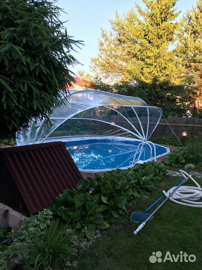 Купол для бассейна Летотент 420х620 пвх200