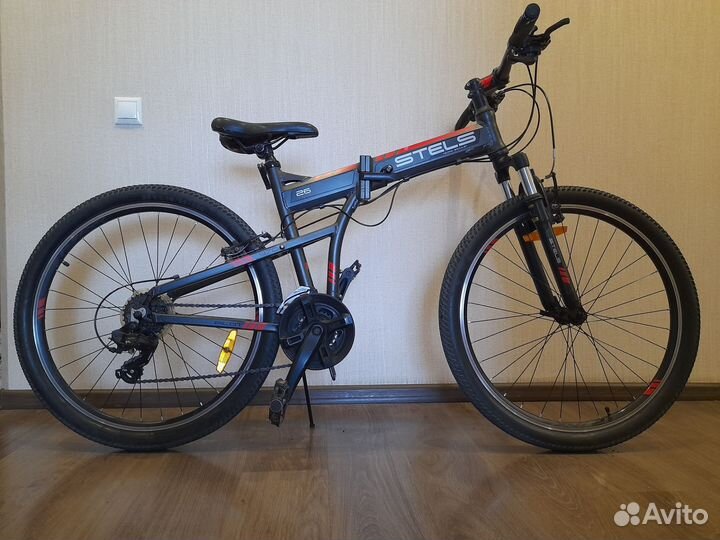 Велосипед горный складной stels pilot,26,рама 17,5