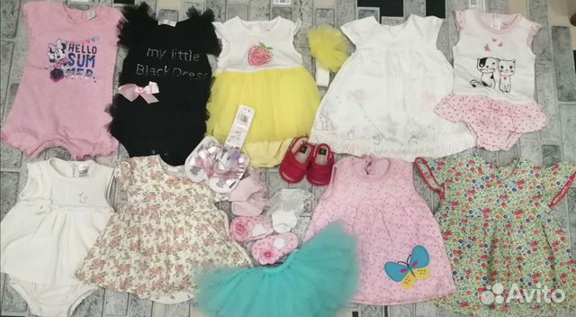 Вещи на девочку 62-68