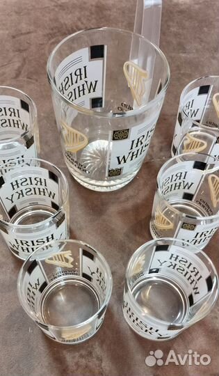 Набор стаканов для виски новый