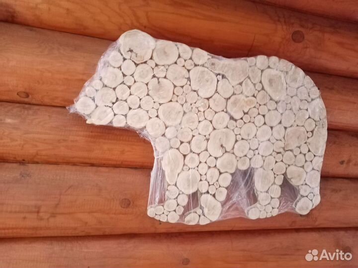 Медведь из можжевельника