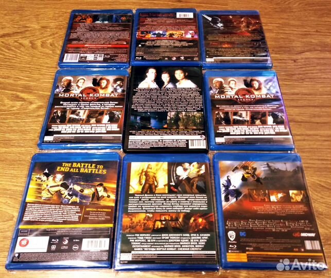 Mortal Kombat Blu-ray Коллекция