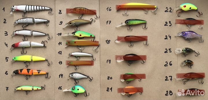 Воблеры Strike Pro/Scorana/Duo/Shimano