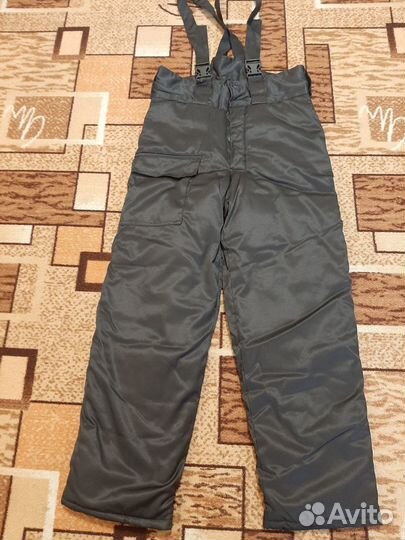 Зимние ватные штаны