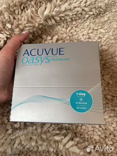 Линзы acuvue oasys