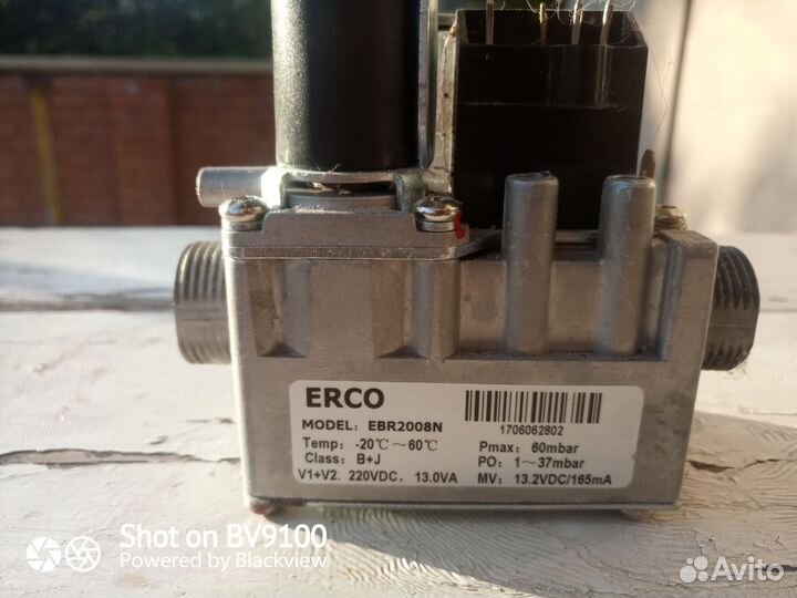 Газовый клапан erco EBR 20008n
