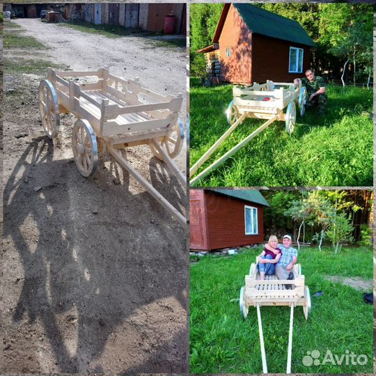 Декоративная телега