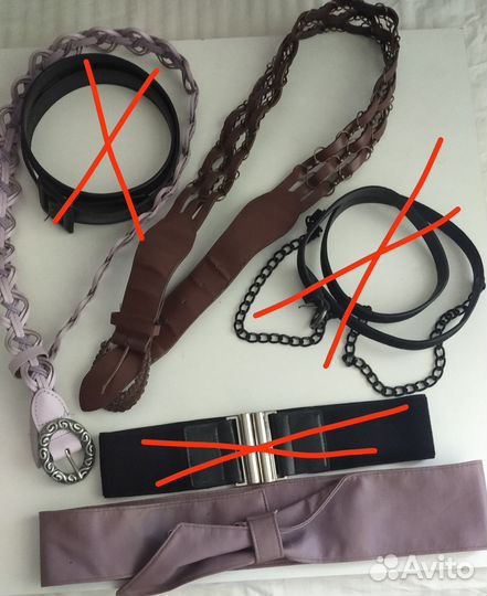 Ремни и пояса женские