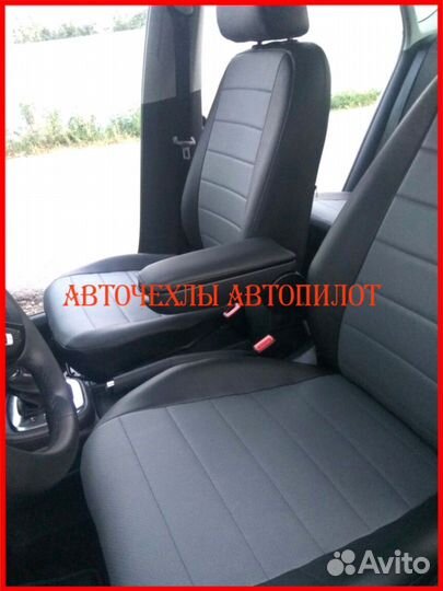Чехлы Автопилот Volkswagen Polo 1 Hb из экокожи