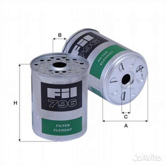 Фильтр топливный MF796 FIL filter