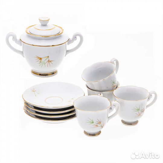 Кофейный набор на 4 персоны (9 предметов), с