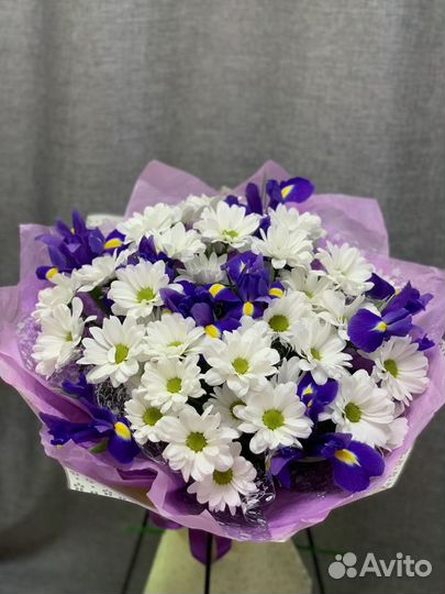 Букет из живых цветов