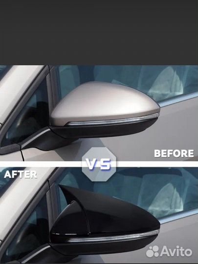 Накладки на зеркала Volkswagen Golf MK6