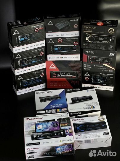 Магнитола Aura venom 41 dsp новая процессорная