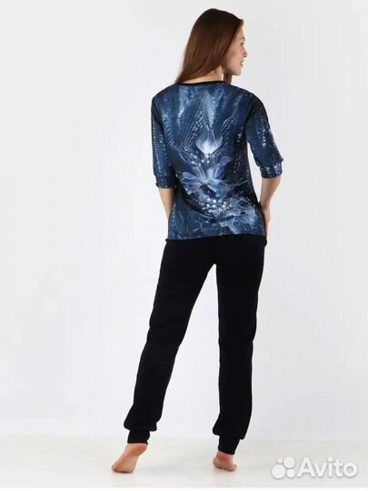 Новый женский домашний костюм, р.46